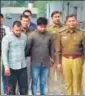  ??  ?? Shahrukh Abbash, 24 and Ranjeet Mourya, 33, in police custody.