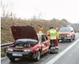  ?? Foto: Wieser ?? Die Insassen dieses Autos wurden von ei nem Lkw erfasst und getötet.