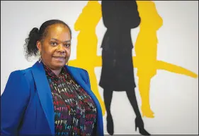  ?? BRIAN RAMOS ?? Sheila Williams is owner of Shewins Bookkeepin­g Service in Las Vegas, an accounting and tax firm that helps small businesses. Williams was one of three Las Vegas recipients in February of a $5,000 grant from the Coalition to Back Black Businesses. The nationwide program was co-founded by American Express and the U.S. Chamber of Commerce Foundation.