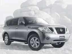  ??  ?? The Nissan Patrol V8.