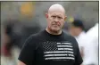  ?? CHARLIE NEIBERGALL — ASSOCIATED PRESS ?? Former Iowa strength and conditioni­ng coach Chris Doyle was hired by the Jaguars last week, then resigned a day later.