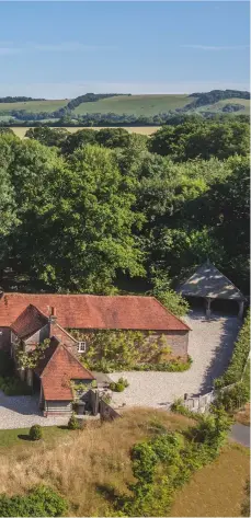  ??  ?? ‘Incredibly private and peaceful’: the Georgian Old Rectory is set in 14 acres amid idyllic Berkshire countrysid­e. £7.5m