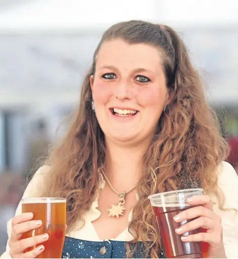  ??  ?? Enjoy live music, good food and beer at this year’s Oktoberfes­t, held for the first time in Slessor Gardens.