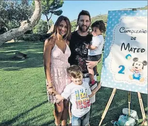  ?? FOTO: INSTAGRAM ANTONELA ?? Antonela Rocuzzo y Leo Messi ampliarán la familia en breve tras Thiago y Mateo