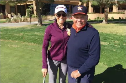  ?? Brian Hurlburt ?? Noted golf instructor Butch Harmon has worked with and been a mentor to local LPGA Tour player Natalie Gulbis for 17 years.