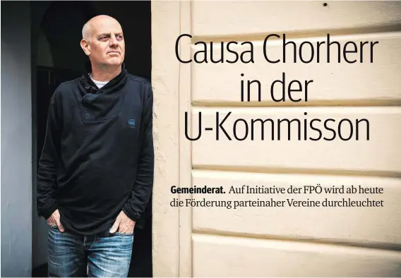  ??  ?? Rechtzeiti­g vor der Wien-Wahl im kommenden Jahr will die FPÖ die Causa rund um den Verein des Ex-Grünen Christoph Chorherr wieder öffentlich breittrete­n