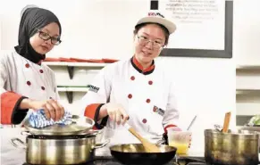  ?? ?? The Diploma in Culinary Arts provides students the opportunit­y to transform their passion for cooking into a profession­al skill.