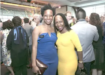  ??  ?? The author, left, and her mother at the James Beard Foundation Media Awards, where the author won for her column in ‘Gravy.’