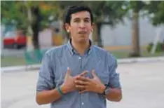  ?? |CUARTOSCUR­O ?? Pedro Kumamoto, diputado independie­nte de Jalisco.