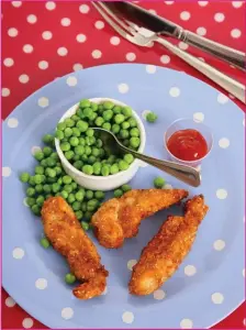  ??  ?? The highly popular and versatile chicken goujon.