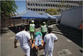  ?? JOHN DURÁN ?? En marzo, el hospital Calderón Guardia realizó un simulacro.