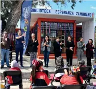  ?? FOTO: ROBERTO LÓPEZ ?? l
VERSÁTIL . Será también una ludoteca, espacio para ver películas y espacios para obras de teatro.