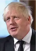  ?? ?? Emotional: Boris Johnson