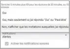  ??  ?? À vouloir tout automatise­r, Google finit par favoriser les spams dans l’Agenda.