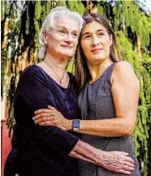  ?? SHURAN HUANG THE NEW Y ORK TIMES ?? Marguerita Cheng, (right) a financial planner, helped her mother, Eileen, set up extra defenses for the retirement savings her father left behind.