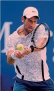  ??  ?? Novak Djokovic, 31 anni, numero 6 della classifica AFP