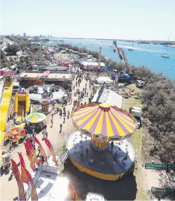  ??  ?? The Gold Coast Show and many other family activities at the Broadwater Parklands could be taking place in the shadow of a second casino and (below) Rob Molhoek.