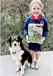  ?? ?? Lexi Slaughter of Drouin won the five to eight years Warragul Garden Club’s Warragul Show competitio­n. She is pictured with her dog Lincoln.