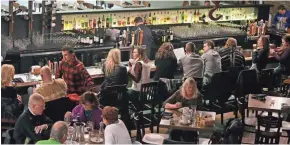  ?? / MILWAUKEE JOURNAL SENTINEL ?? Merriment Social is adding lunch from 11 a.m. to 3 p.m. Tuesday through Saturday. The lunch menu will include sandwiches, fried chicken, small plates, salads and boozy shakes.
