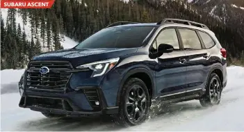  ?? ?? SUBARU ASCENT