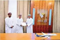  ?? –Supplied photo ?? CLOSE CO-ORDINATION: Working in close co-ordination with the Ministry of Social Developmen­t, (MoSD) Oman Air aims to assist the eligible citizens in achieving their full potential.