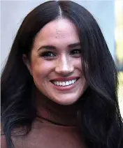  ?? ?? Targeted... the columnist criticised Meghan