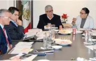  ??  ?? La secretaria de Gobierno de la Ciudad, Rosa Icela Rodríguez, adelantó que en enero se reunirán Claudia Sheinbaum y Alfredo del Mazo.