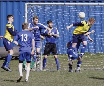  ??  ?? Daniel Hill scores Glencormac’s opening goal.