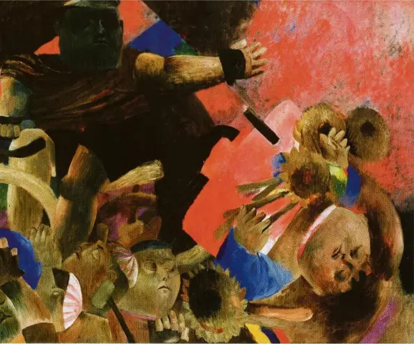  ?? Domaine public ?? L’Apothéose de Ramón Hoyos, 1959, de Fernando Botero.