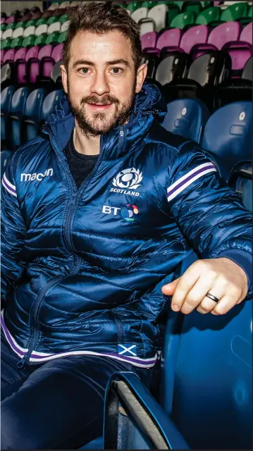  ??  ?? Scotland veteran Greig Laidlaw will make his first start for nearly a year