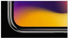  ??  ?? This is what makes the iPhone X special: a curved screen that fills almost the entire front of the device