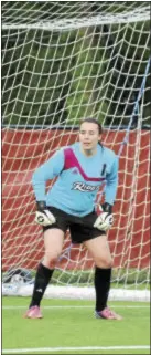  ?? PETER G. BORG — RIDER UNIVERSITY ?? Senior Bethany-May Howard has establishe­d herself as the MAAC’s top goalkeeper.