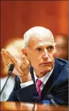  ??  ?? Florida Gov. Rick Scott has championed the website as state action to increase health care transparen­cy efforts.