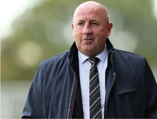  ?? Lewis Storey ?? Accrington Stanley manager John Coleman takes his side to Wimbledon this weekend