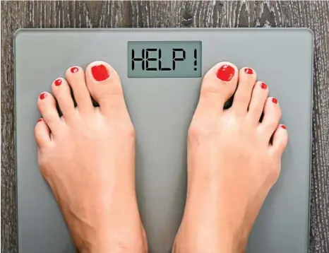  ?? PHOTO: ISTOCK ?? KEY COMBO: Calorie intake, diet and exercise all need to be factored in if you want to lose weight.