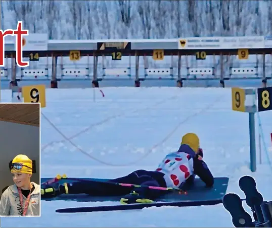  ?? FOTO: NORDREISA IL SKI OG SKISKYTING ?? I helga var det både kretsmeste­rskap i skiskyting og Tour De Ofoten.