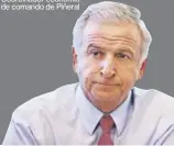  ??  ?? FELIPE LARRAÍN Coordinado­r económio de comando de Piñeral