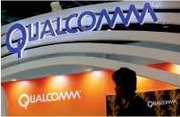  ?? — Reuters ?? China’s review of Qualcomm’s acquisitio­n has languished amid a trade fight between the world’s two largest economies.