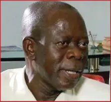  ??  ?? Oshiomhole