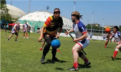  ?? Photograph: Tony Gentile/Reuters ?? Quidditch is now played in 40 countries across the world.