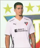  ?? ?? Refuerzo. Zanini fue uno de los elegidos para presentar el uniforme albo.