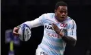  ??  ?? Virimi Vakatawa is due to return for Racing against Toulon after recovering from a knee injury. Photograph: Franck Fife/AFP/ Getty Images
