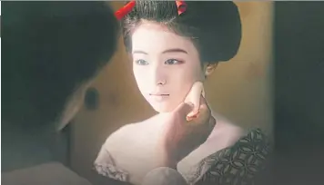  ?? ?? Natsuki Deguchi as Sumire in The Makanai: Cooking For The Maiko House.