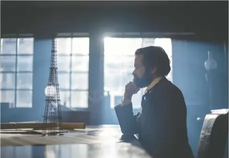  ?? LES FILMS SÉVILLE ?? The new movie Eiffel, starring Romain Duris as the tower's creator, is rife with clichés and outlandish plot points.