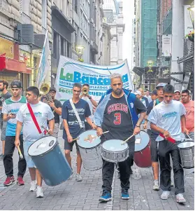  ?? Telam ?? Ayer hubo protestas en la City