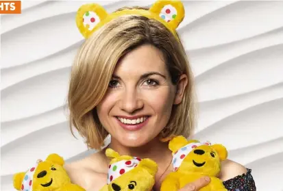  ??  ?? Doctor Who star Jodie Whittaker hits the high notes, Children in Need: Got it Covered, Wednesday, BBC1, 7.30pm