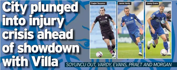  ??  ?? Jamie Vardy
Jonny Evans