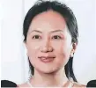  ??  ?? EJECUTIVA. Meng Wanzhou está detenida en Canadá.