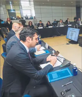  ?? FOTO: EMILIO COBOS ?? La reunión de la Euroliga no podrá hoy ser presencial sino telemática