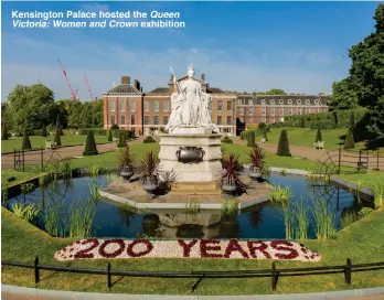  ??  ?? Kensington Palace hosted the Queen Victoria: Women and Crown exhibition